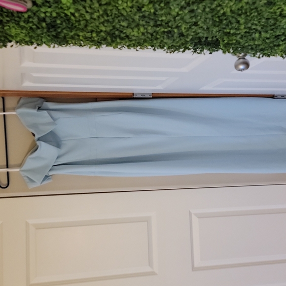 Bhldn Aqua Blue Dress - Picture 5 of 5